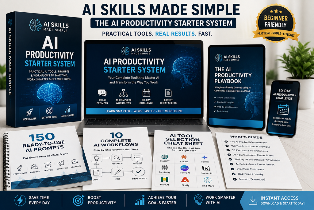 AI Productivity Starter System by AI Skills Made Simple