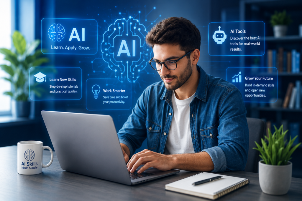 AI Skills Made Simple learning artificial intelligence and digital skills