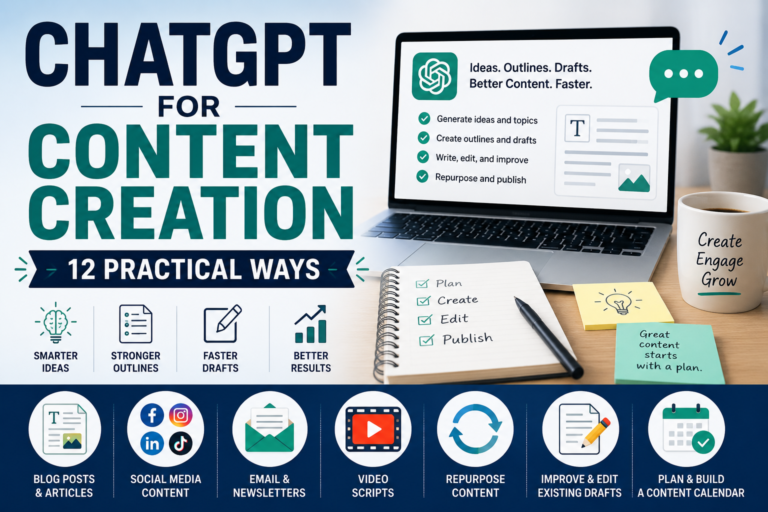 ChatGPT for content creation – 12 practical ways