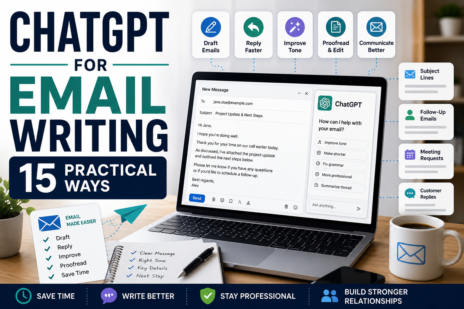 ChatGPT for email writing