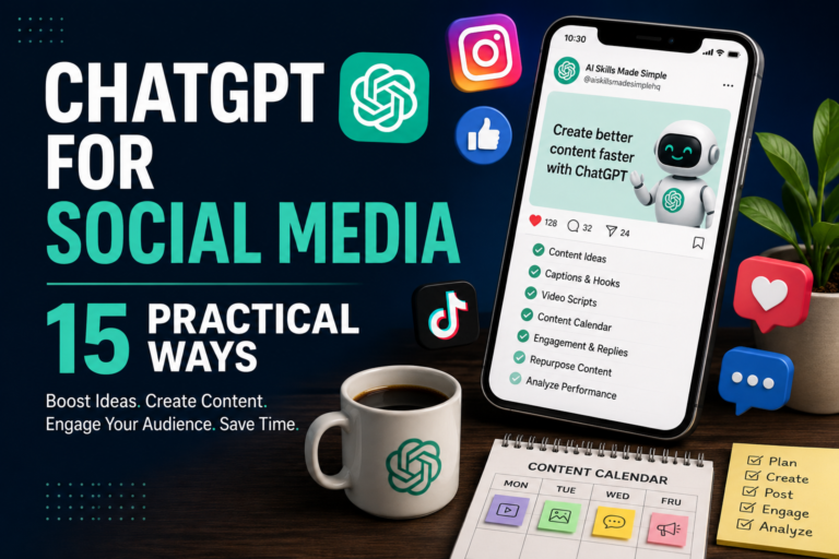 ChatGPT for social media