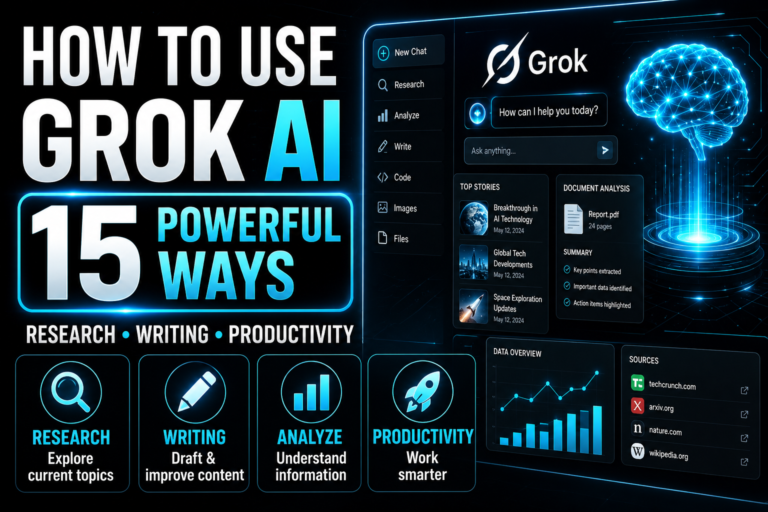 how to use Grok AI