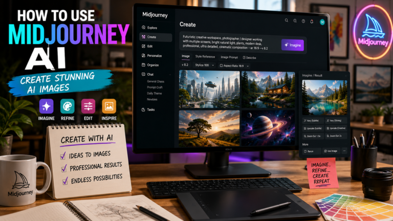 How to use Midjourney AI to create images in 2026