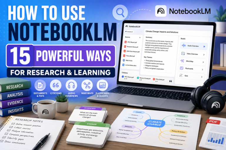 how to use NotebookLM