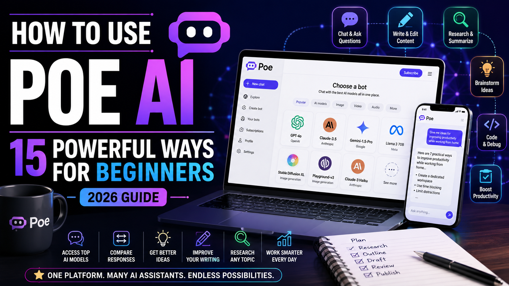 How to use Poe AI for beginners in 2026