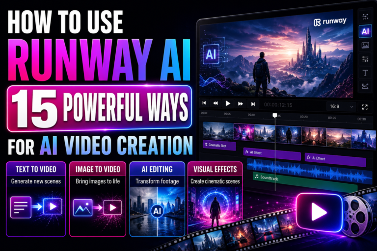 how to use Runway AI