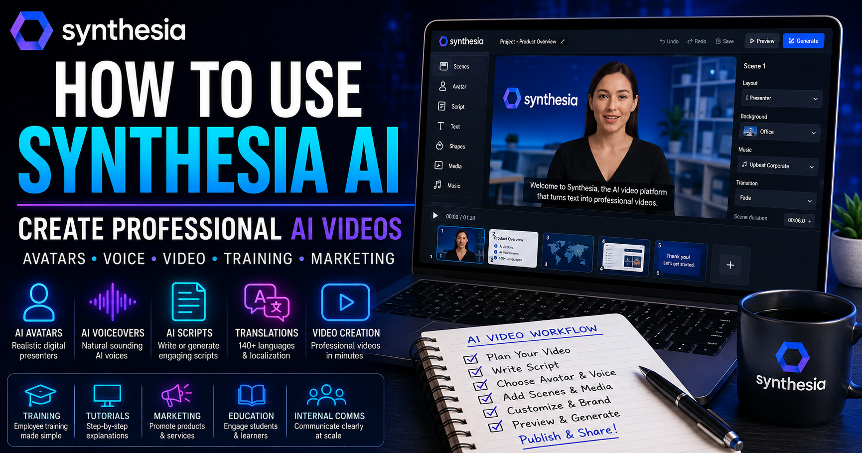 How to Use Synthesia AI: 15 Powerful Ways to Create AI Videos in 2026